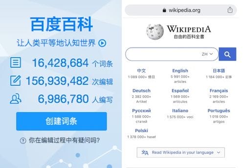 百度用14年建成全球最大中文百科,1600多万词条数是英文维基百科近3倍