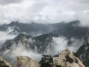 华山一日最佳徒步登山路线图(华山一日最佳徒步登山路线图)