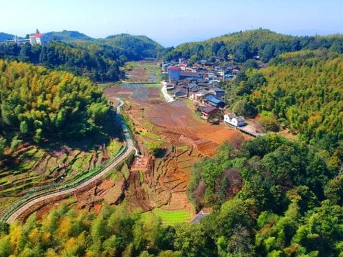 南平延平 好山好水茫荡山 物美景美宝珠村 