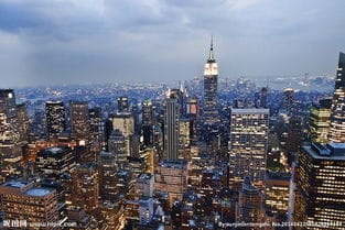 纽约 曼哈顿 夜景图片 