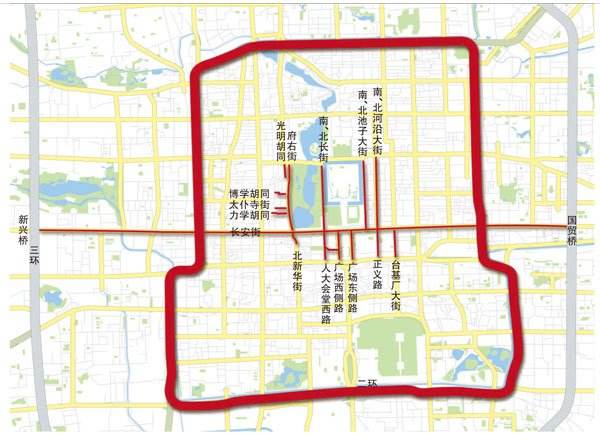 14日起北京实施限行新规 多条路段对外地车采取禁行措施