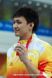 北京奥运 游泳 张琳收获银牌