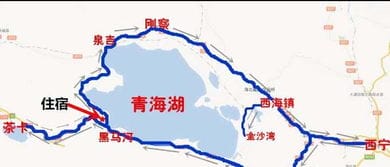 大西北青海湖环线三天自驾路线和注意事项