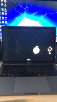 苹果笔记本电脑更新系统黑屏 