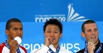 中国游泳历史上第一个男子项目世界冠军张琳