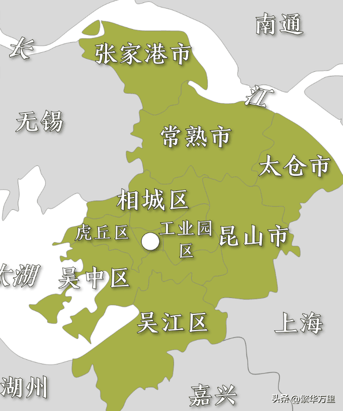 苏州有几个区几个市几个县（江苏苏州市9个区县的区划格局）