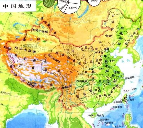 天山山脉三维立体地图(天山山脉走向地形地图)