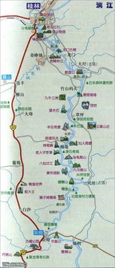 漓江旅游区地图