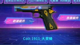 柯尔特 大黄蜂 Colt 1911 Bumblebee 穿越火线巴西服 游戏屠夫 GAMEMASSACRE