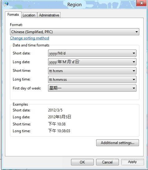如何使英文Windows8系统正常显示中文文档