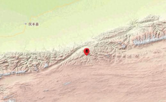 ​新疆和田地区民丰县发生了3.0级地震吗