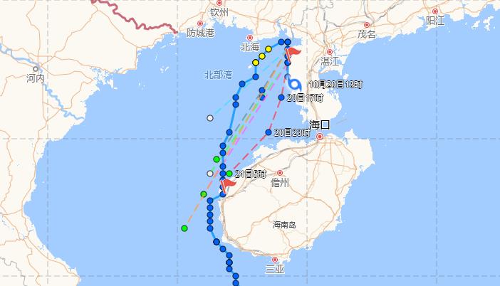 广州台风路径实时发布系统今天 广州南站往返湛江西方向计划暂停开行13趟列车