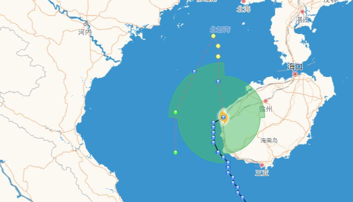 海南台风网第16号台风实时路径图发布 受台风三巴影响局地将有暴雨