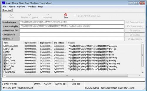 易风IPhone5救砖线刷教程(SP Flash Tool图文教程)