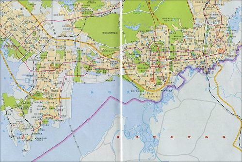 深圳市地图全图下载 深圳市区地图高清版大图 极光下载站 