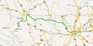 渭南到甘南开车路线图 自驾费用 高速路况 限速 出入口 时间