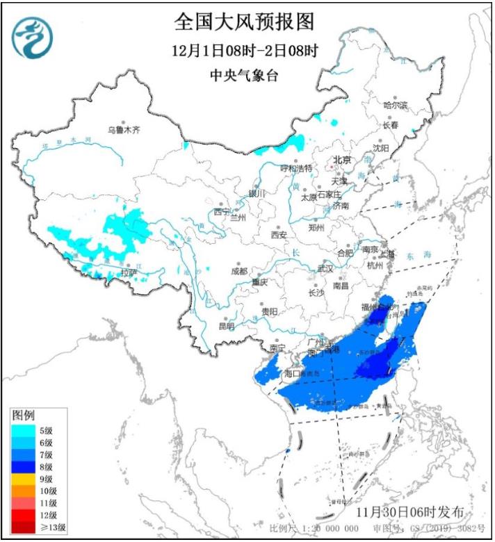 较强冷空气继续影响我国 南方大部地区气温将下降