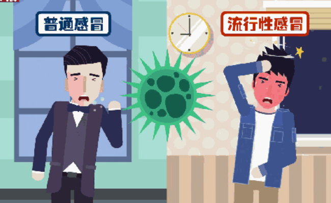 如何辨别流感和普通感冒