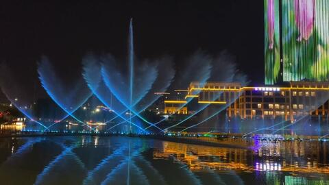 忻州遗山公园喷泉