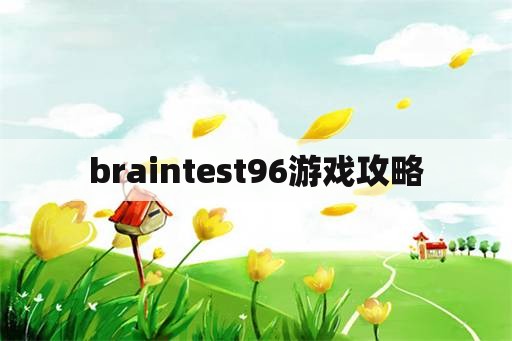 braintest96游戏攻略