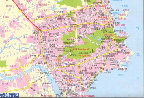 珠海市区地图全图高清版下载 珠海市区地图全图大图免费版 极光下载站 