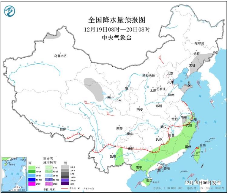 新一股冷空气上线中东部将有降温 山东局地有大暴雪