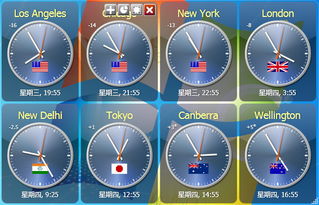 世界时钟一般有哪几个国家(世界时钟都有哪些国家)