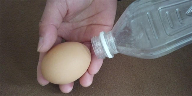 把鸡蛋放空瓶子里 作用太厉害了 这个用法很少见 邻居都喜欢