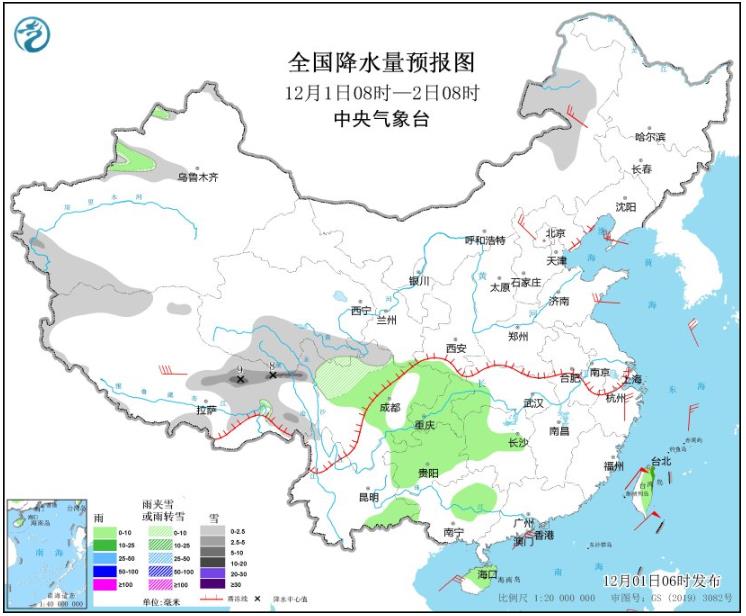 新疆将迎降雪天气局地有大暴雪 北方地区气温将逐步回暖