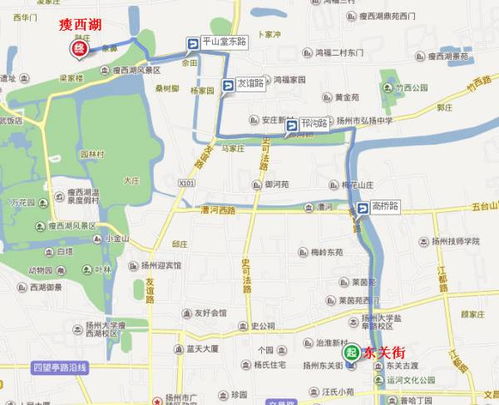 扬州一日自驾游最佳路线图(去扬州自驾游最佳路线图)
