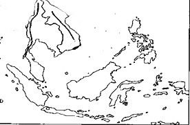 东南亚轮廓图