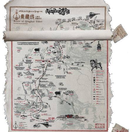 青藏线详细地图(青藏线地图路线图)
