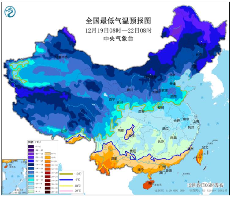 新一股冷空气上线中东部将有降温 山东局地有大暴雪