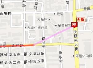 怎么从北京西站到天桥 天桥具体位置 