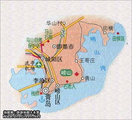 青岛旅游地图高清版大图(青岛旅游地图景点地图)