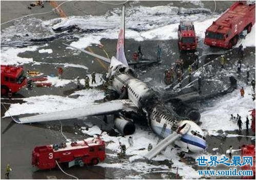 名古屋空难伤亡惨重,造成全机264人死亡 
