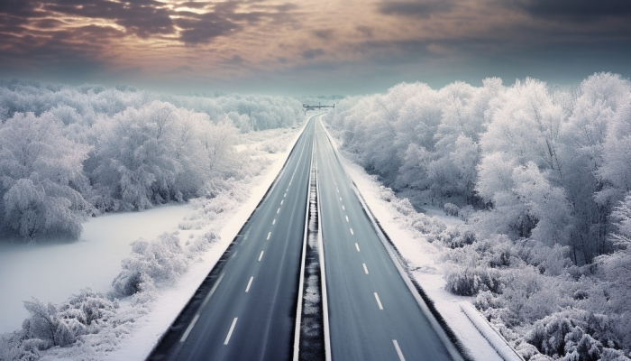 受降雪天气影响 新疆这些高速公路实施双向交通管制