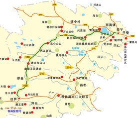 青藏线全程线路图(青藏线百科)
