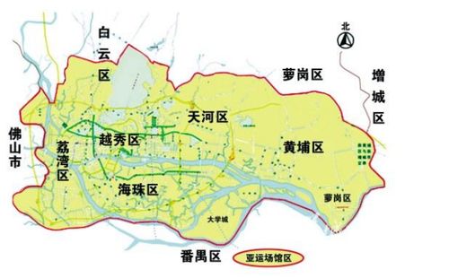 广州市禁摩范围图 