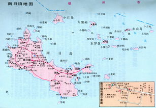 南日岛旅游地图(南日岛旅游景点)