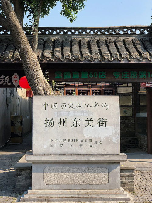 扬州旅游 打卡东关街网红地标景点 