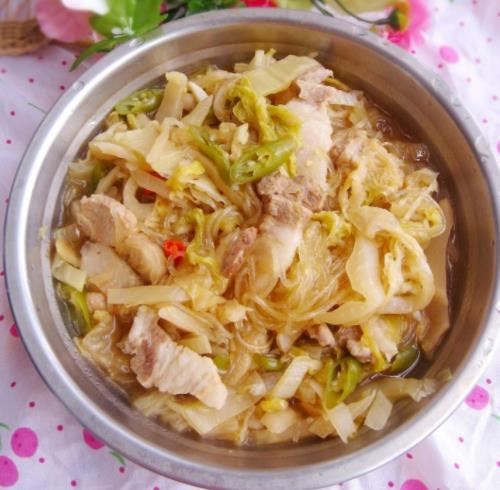 乌翠区特产-酸菜猪肉炖粉条