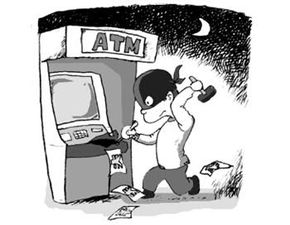 女子因发泄不满 砸22台ATM机 盘点死磕ATM机的蠢贼