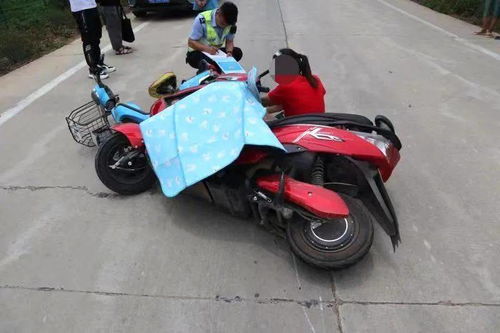 漯河11岁男孩骑电动车撞伤人