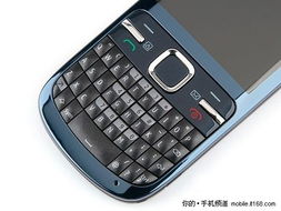非智能全键盘手机 诺基亚C3售价1150元 
